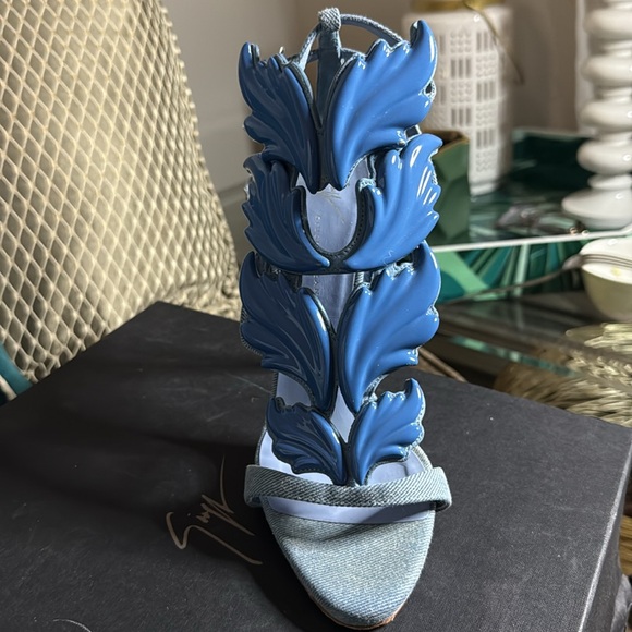 Denim Giuseppe pumps - Picture 12 of 15